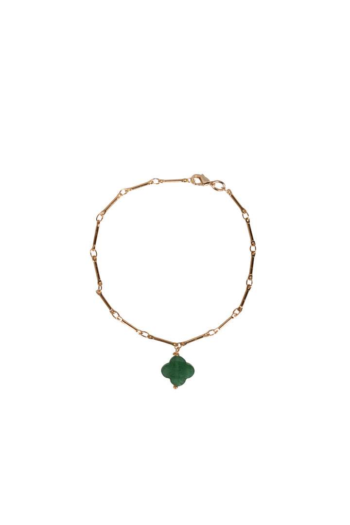Husk x Alouette Design Clover Bracelet