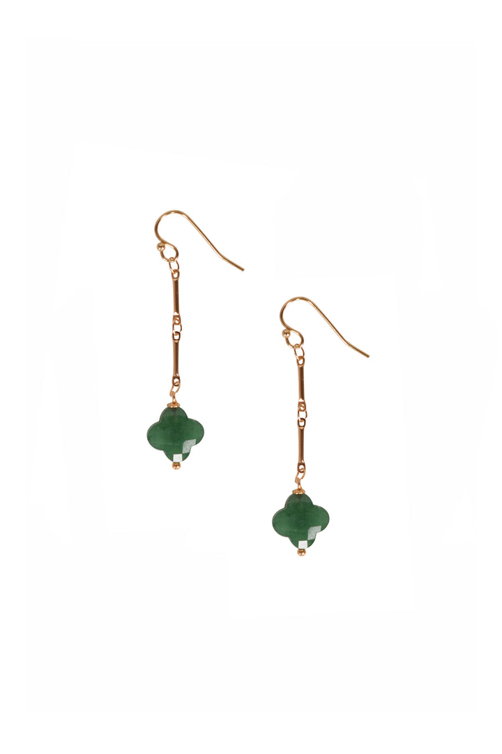 Husk x Alouette Design Clover Earrings