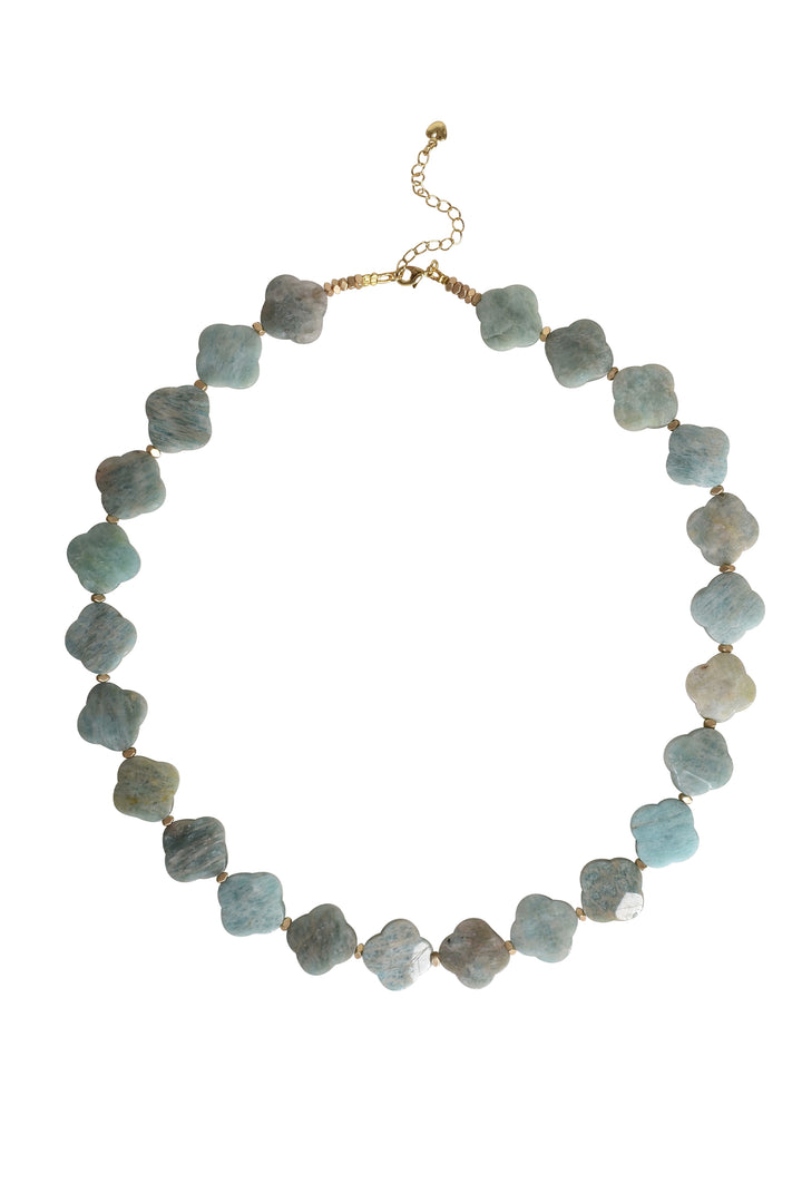 Husk x Alouette Design Lila Clover Necklace