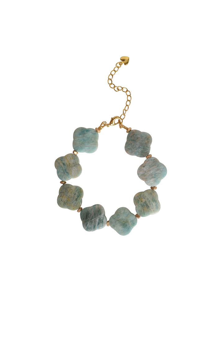 Husk x Alouette Design Lila Clover Bracelet