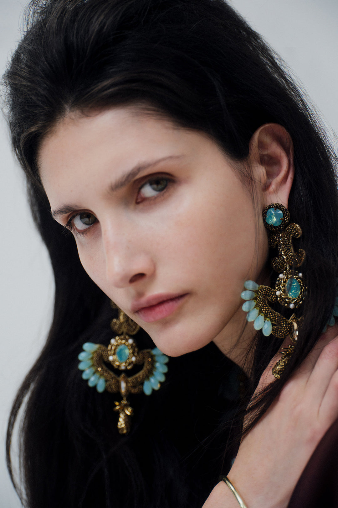 Deepa Gurnani Malika Earrings