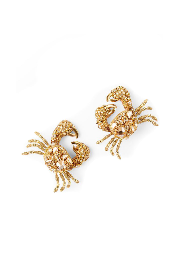 Deepa Gurnani Crab Earrings
