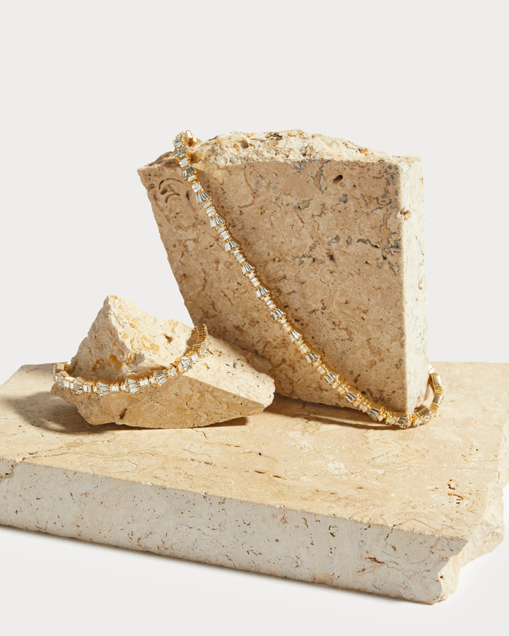 Kitte Wild Tennis Bracelet - Gold