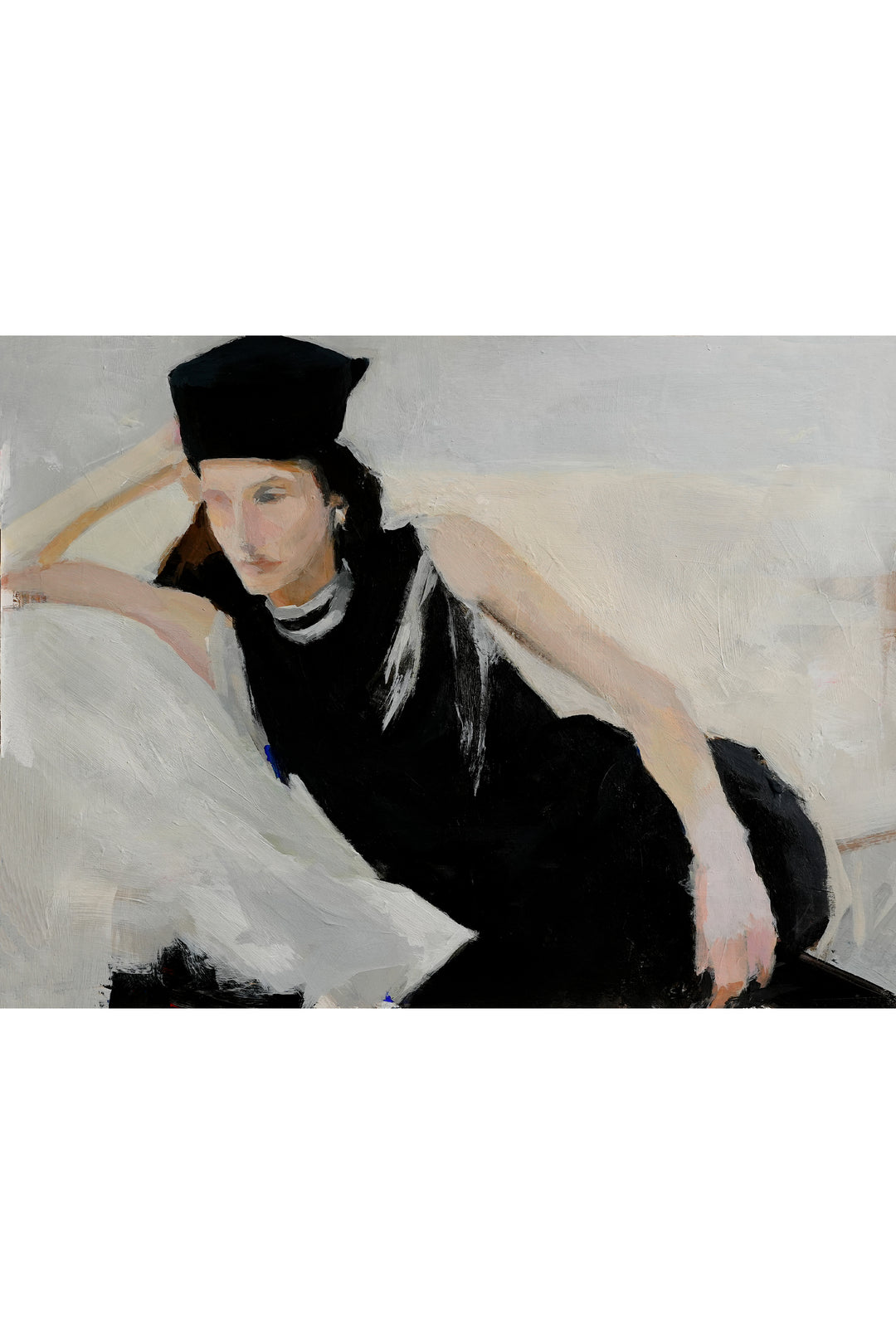 Julia Fitz x Husk - Noir Repose - Canvas
