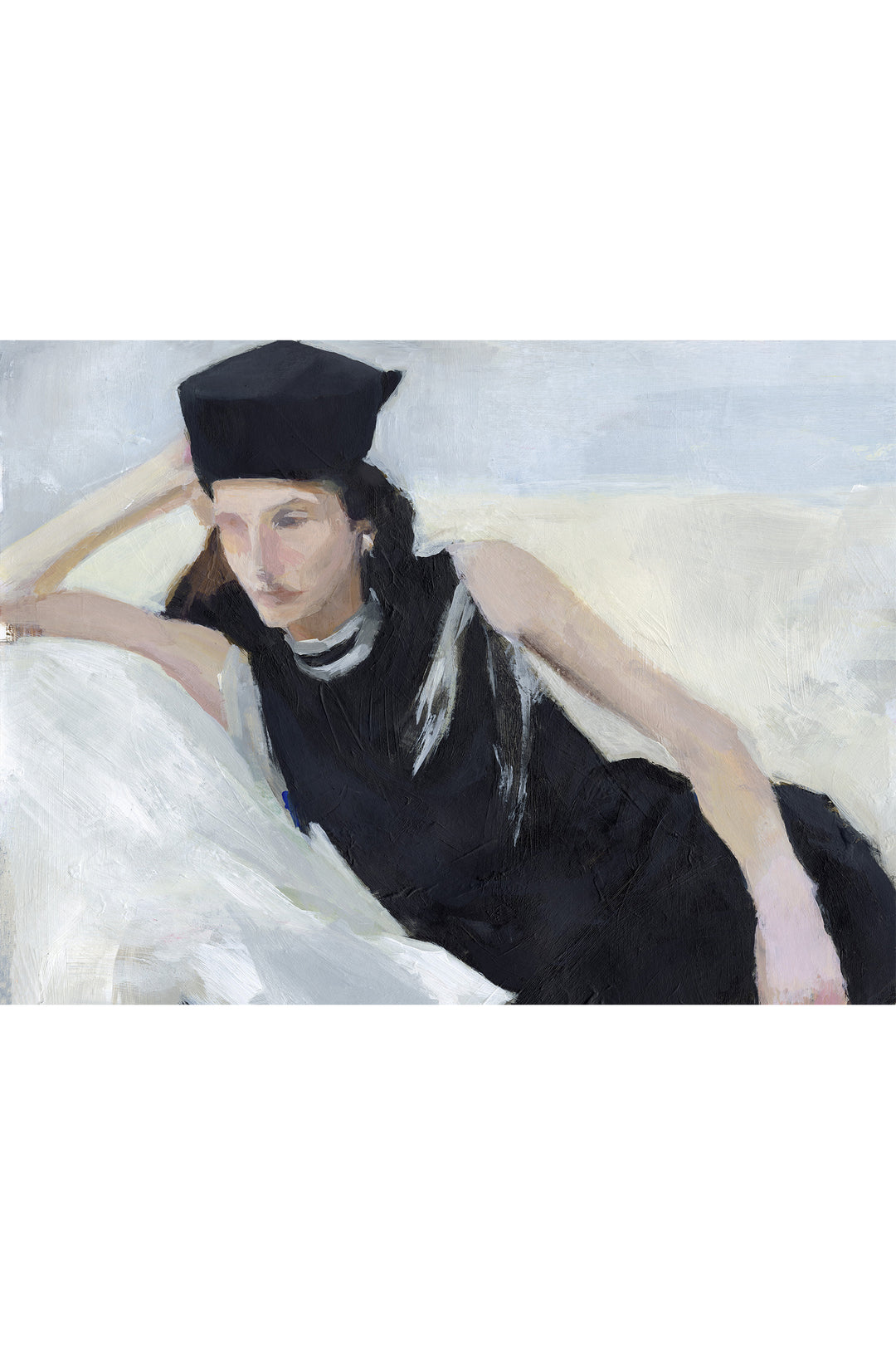 Julia Fitz x Husk - Noir Repose - Canvas