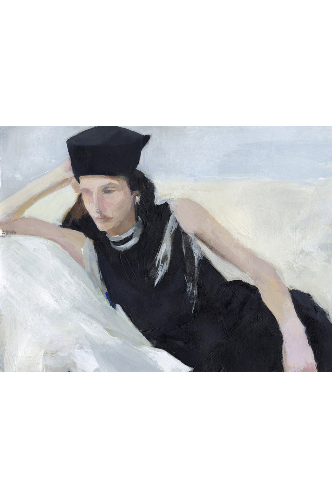 Julia Fitz x Husk - Noir Repose - Canvas