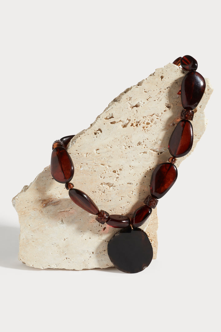 Sita Nevado Penelope Necklace - Brown