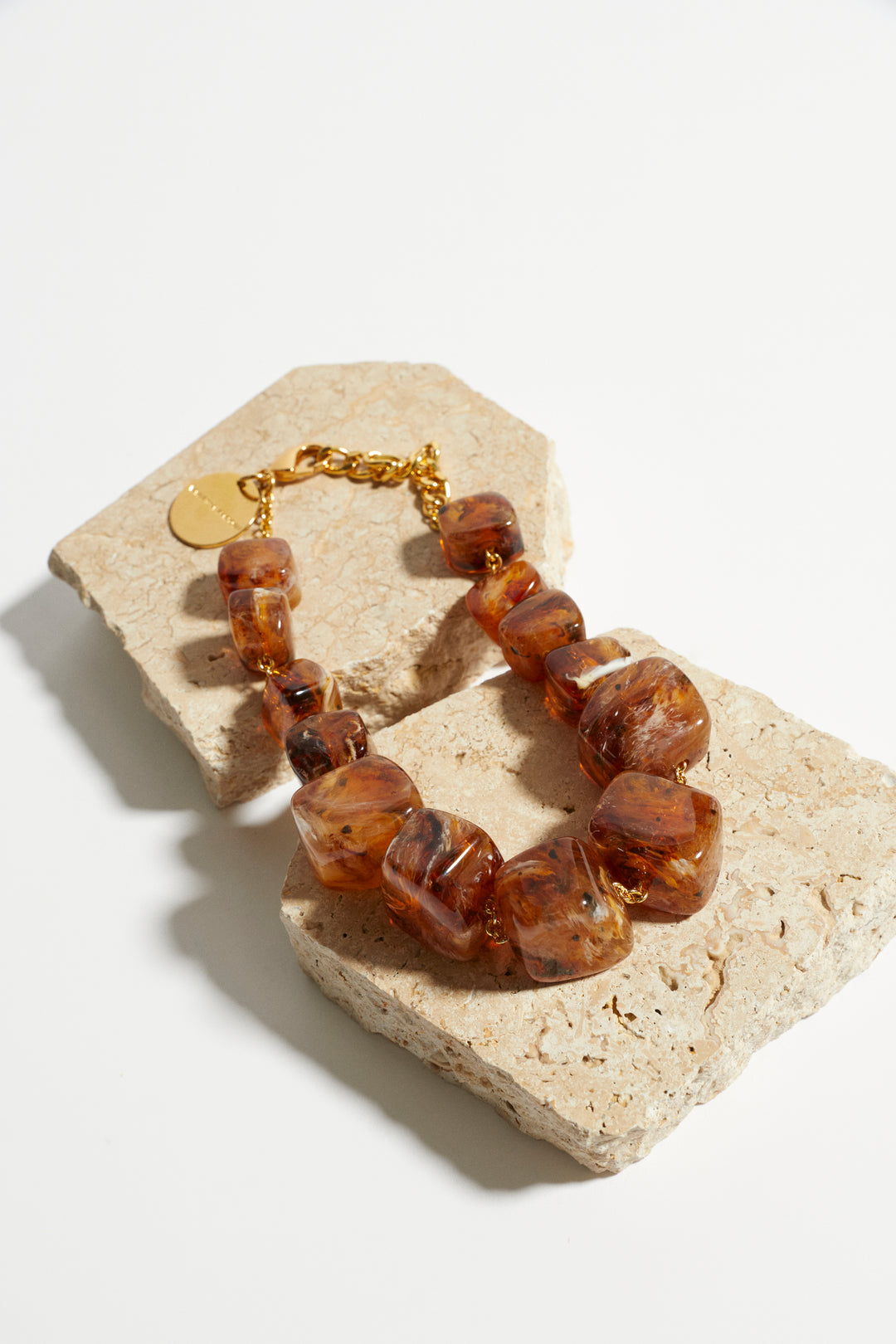 Vanessa Baroni Shaped Necklace - Amber