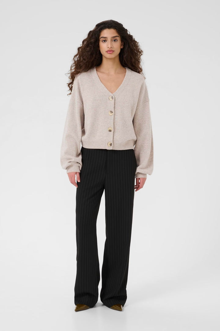 Gestuz Manzi Cardigan - Grey Melange
