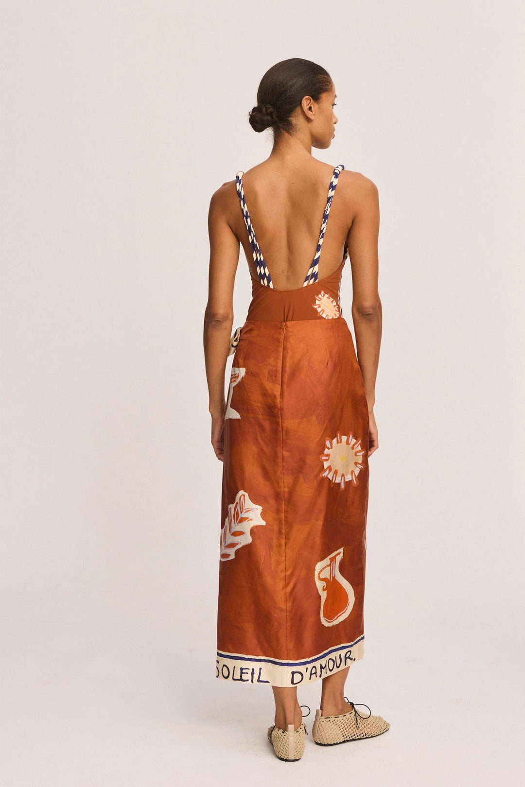 Alemais Soleil Skirt - Rust