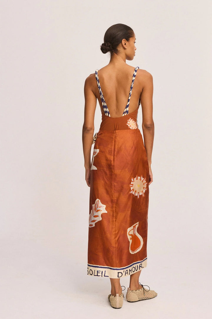 Alemais Soleil Skirt - Rust