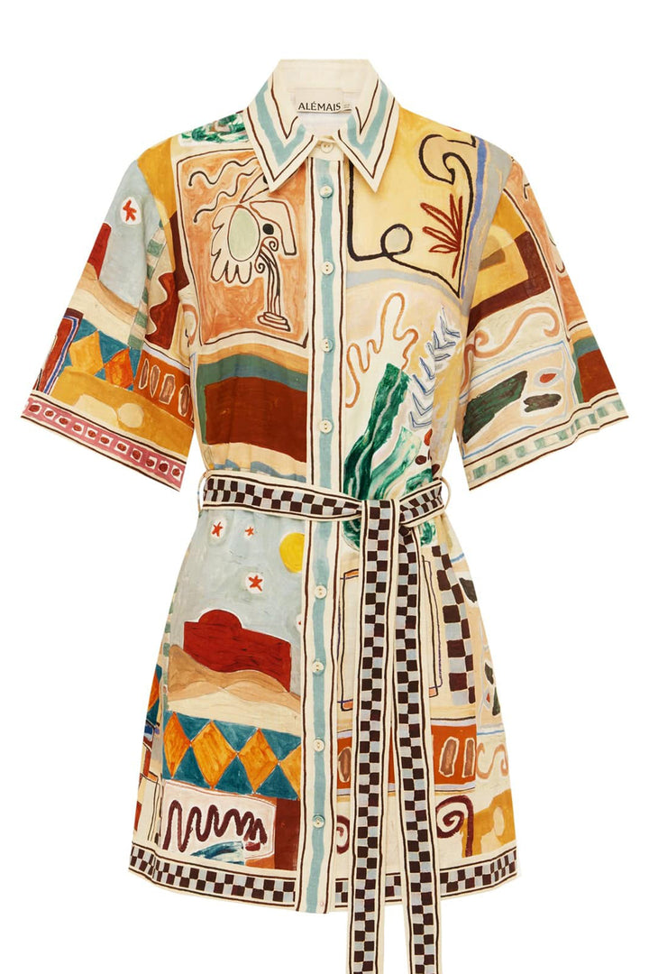 Alemais Michelle Mini Dress - Multi Colour