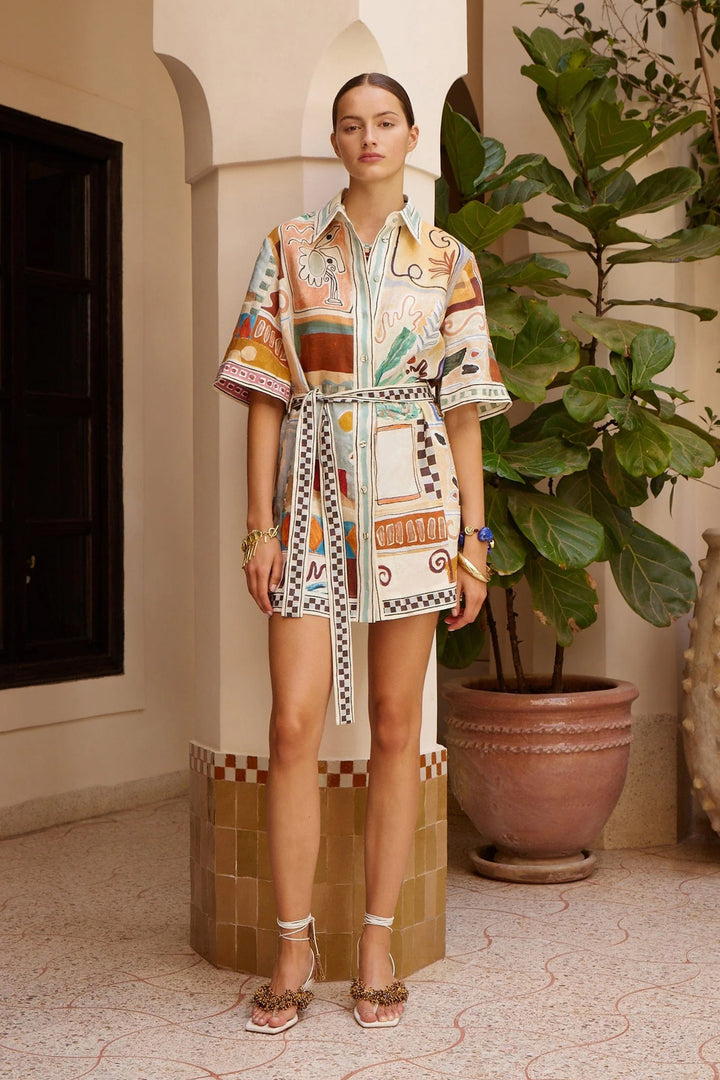 Alemais Michelle Mini Dress - Multi Colour