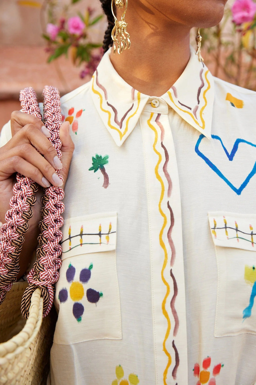 Alemais Sidi Shirtdress - Multi Colour