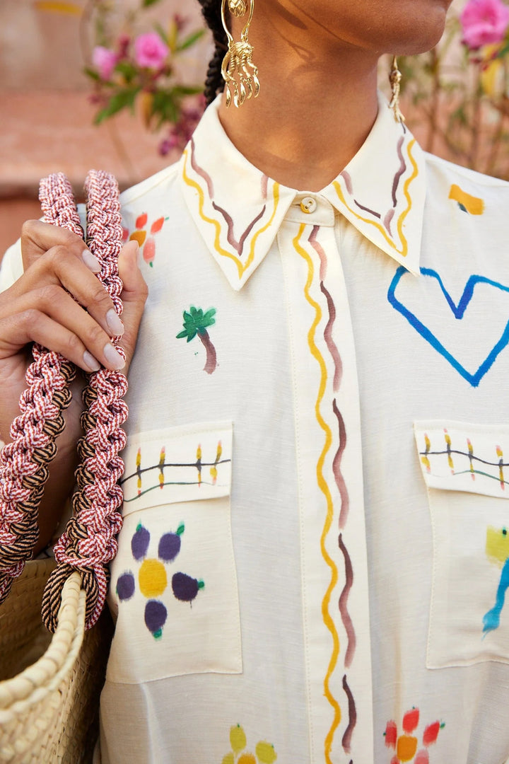 Alemais Sidi Shirtdress - Multi Colour