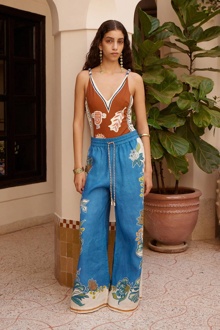 Alemais Luda Pant - Blue