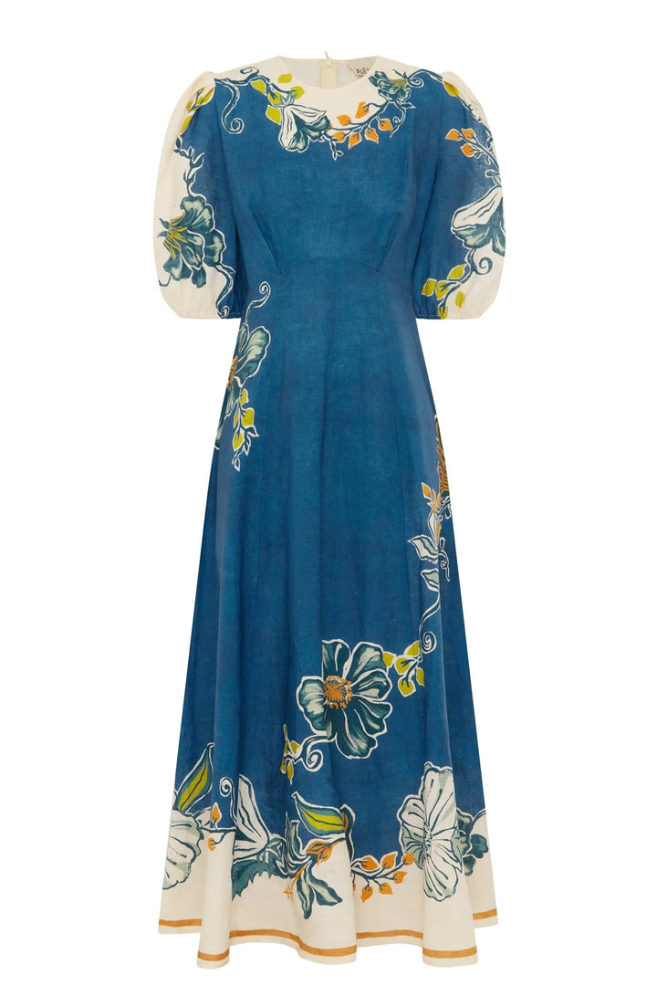 Alemais Luda Midi Dress - Blue