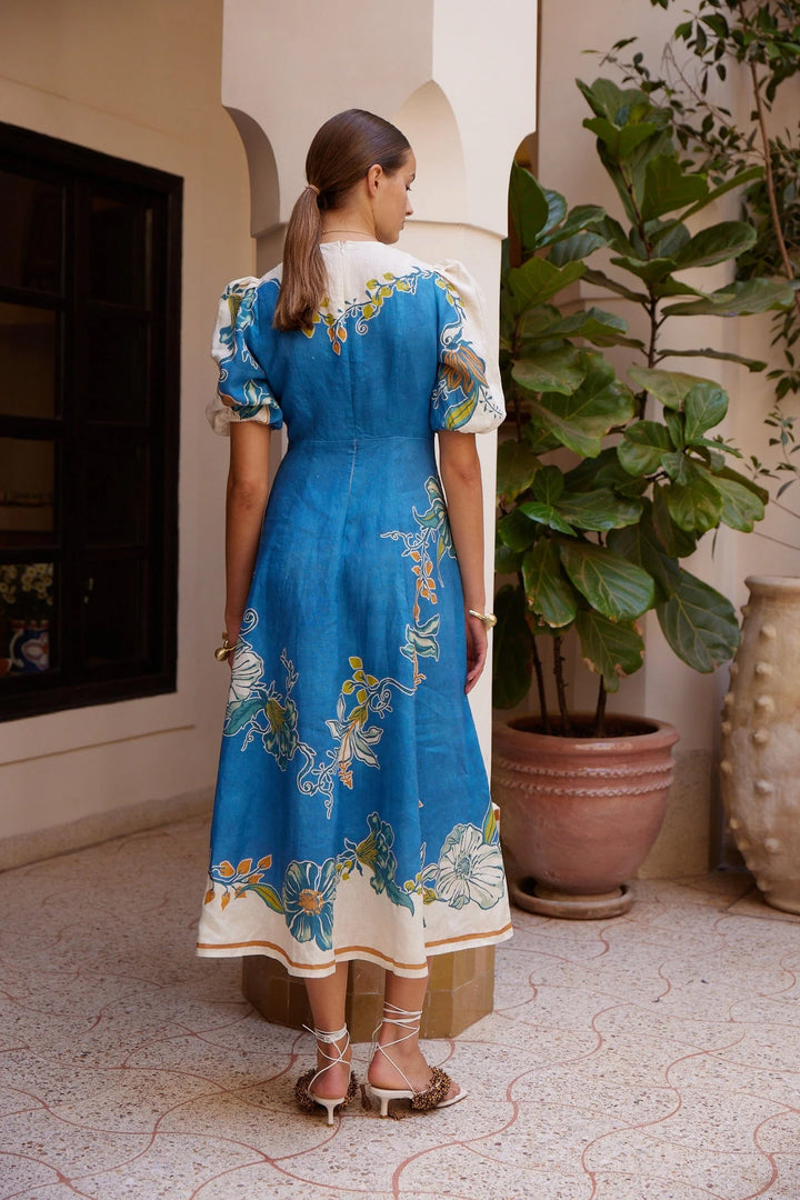 Alemais Luda Midi Dress - Blue