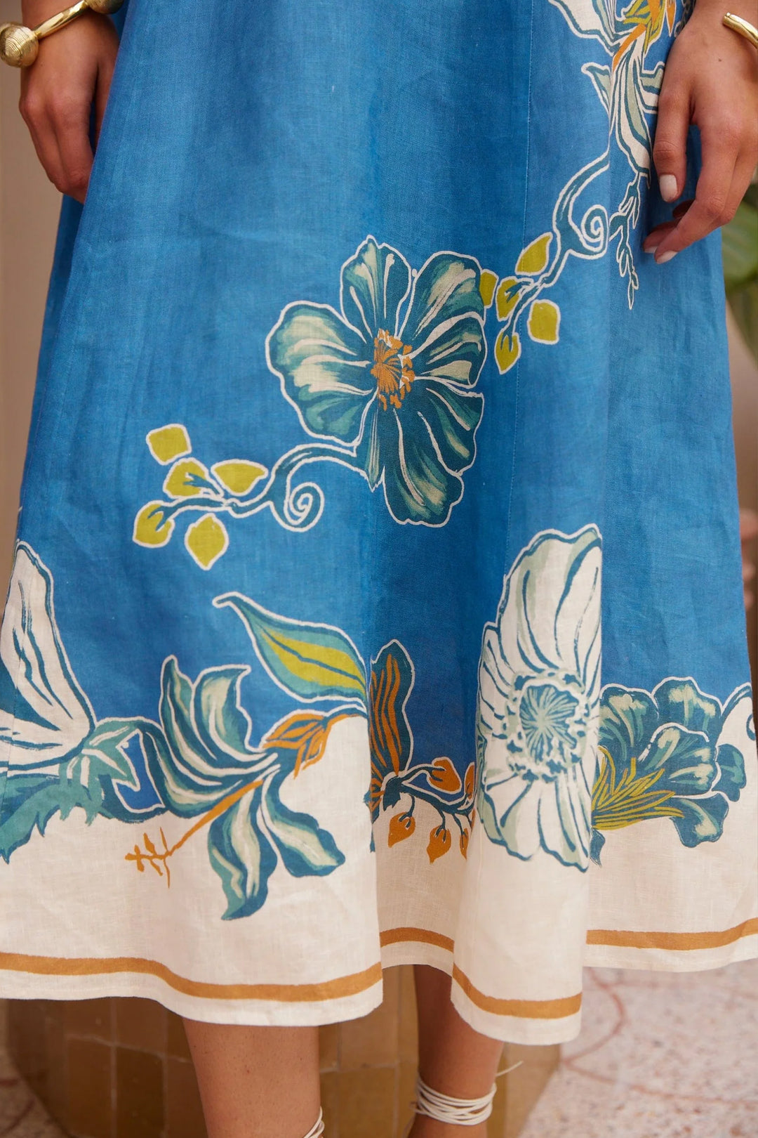 Alemais Luda Midi Dress - Blue