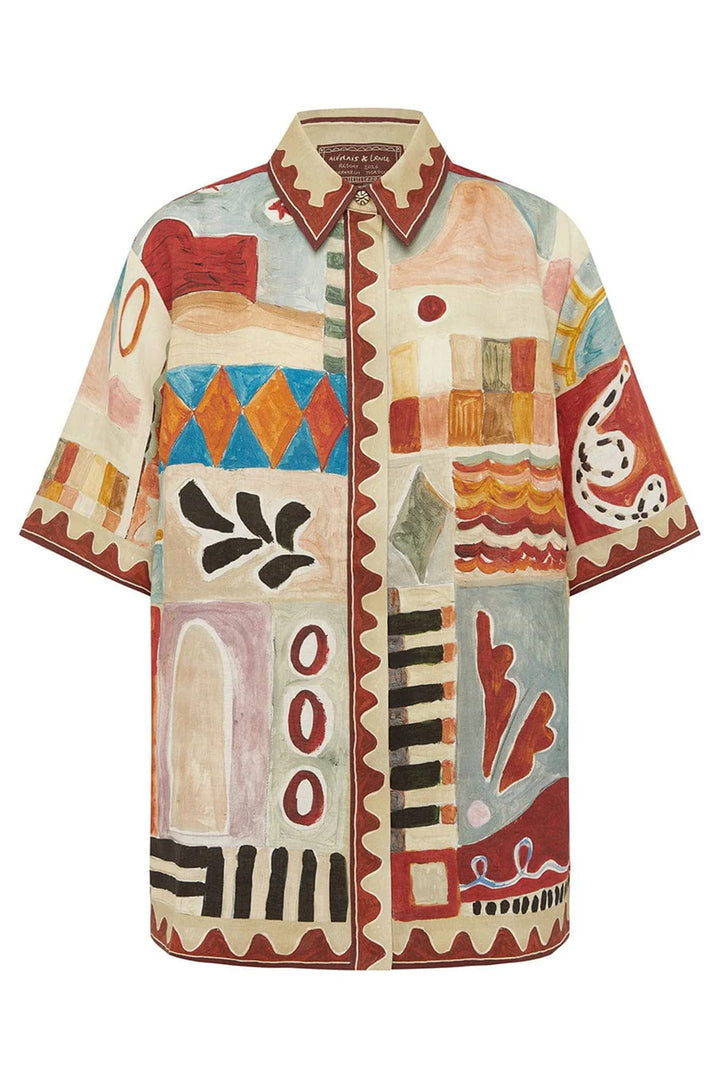 Alemais Michelle Shirt - Multi Colour