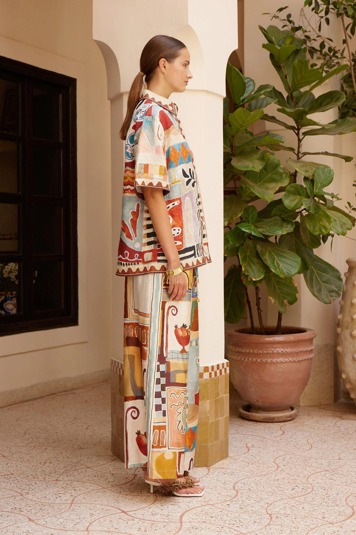 Alemais Michelle Shirt - Multi Colour