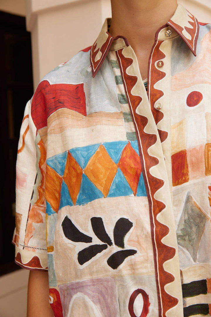Alemais Michelle Shirt - Multi Colour