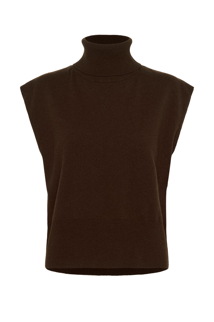 Gestuz Manzi Waistcoat - Brown