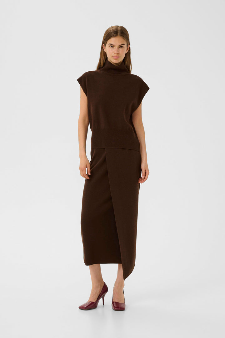 Gestuz Manzi Waistcoat - Brown