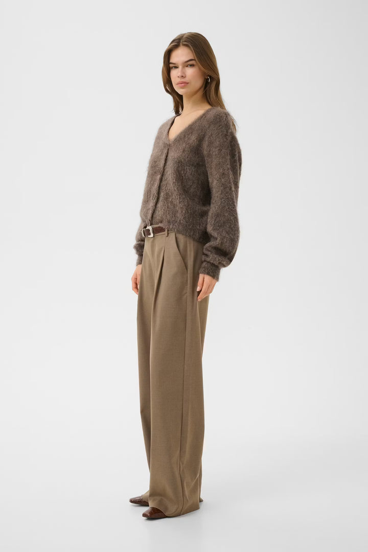 Gestuz Debbie Cardigan - Chestnut Melange