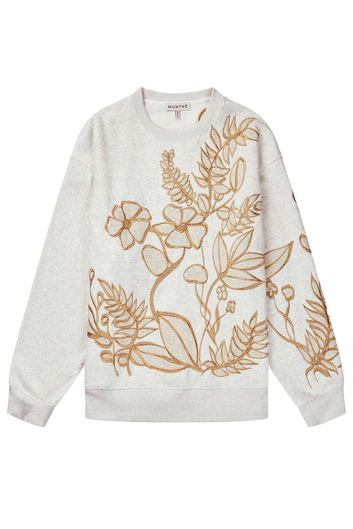 Munthe Braeden Jumper - Light Grey