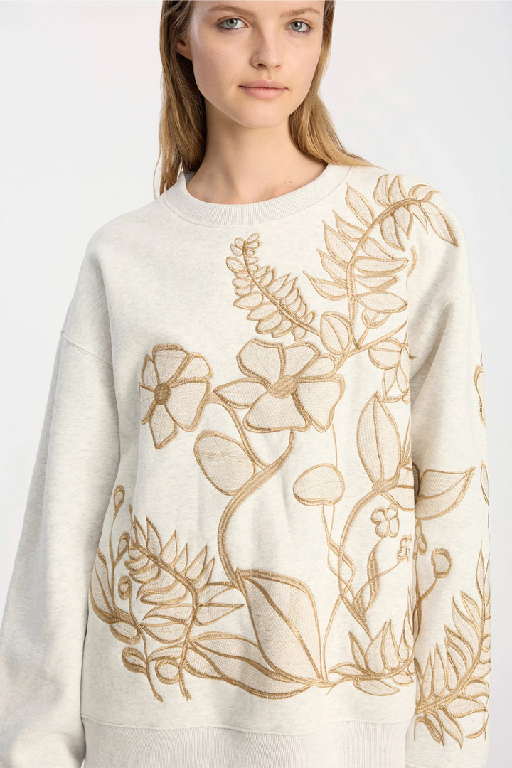 Munthe Braeden Jumper - Light Grey