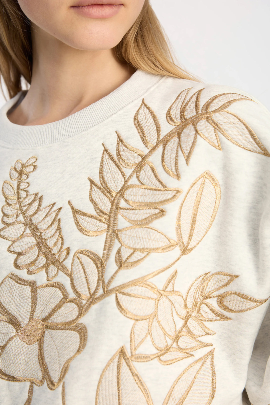 Munthe Braeden Jumper - Light Grey