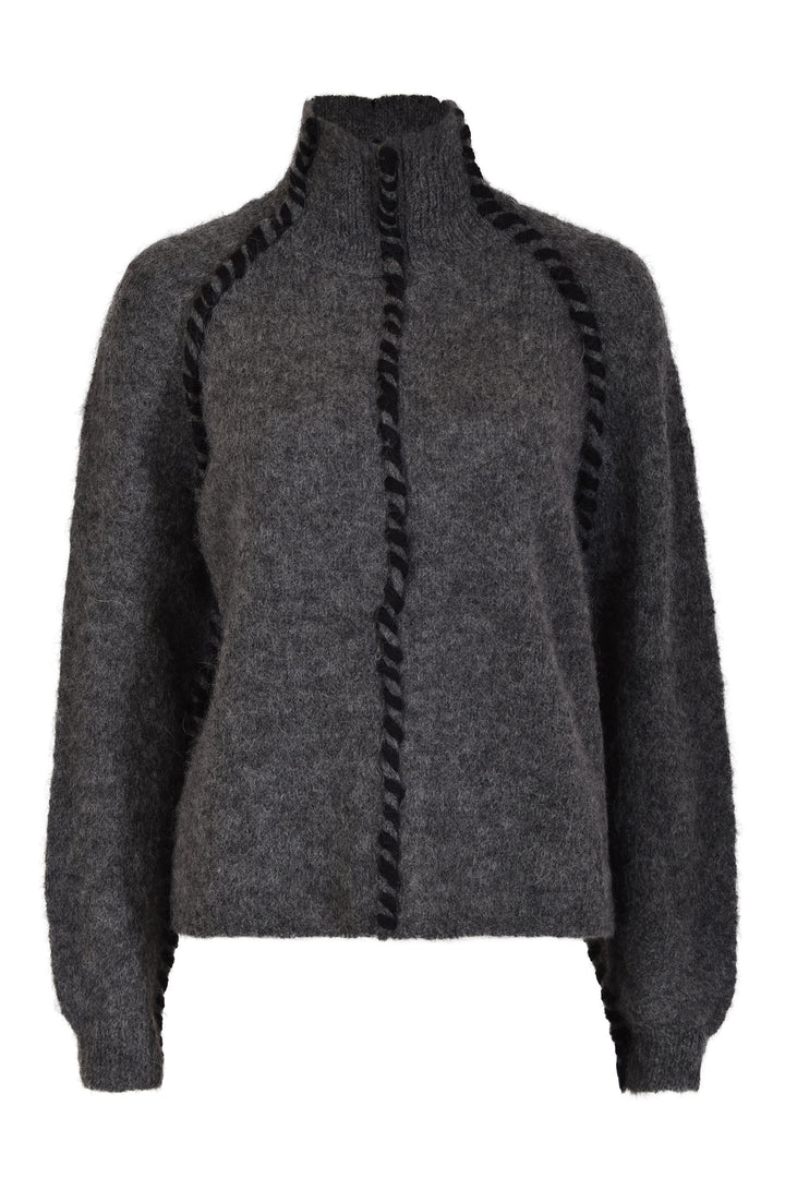 Thom Krom Stitch Knit - Grey Melange