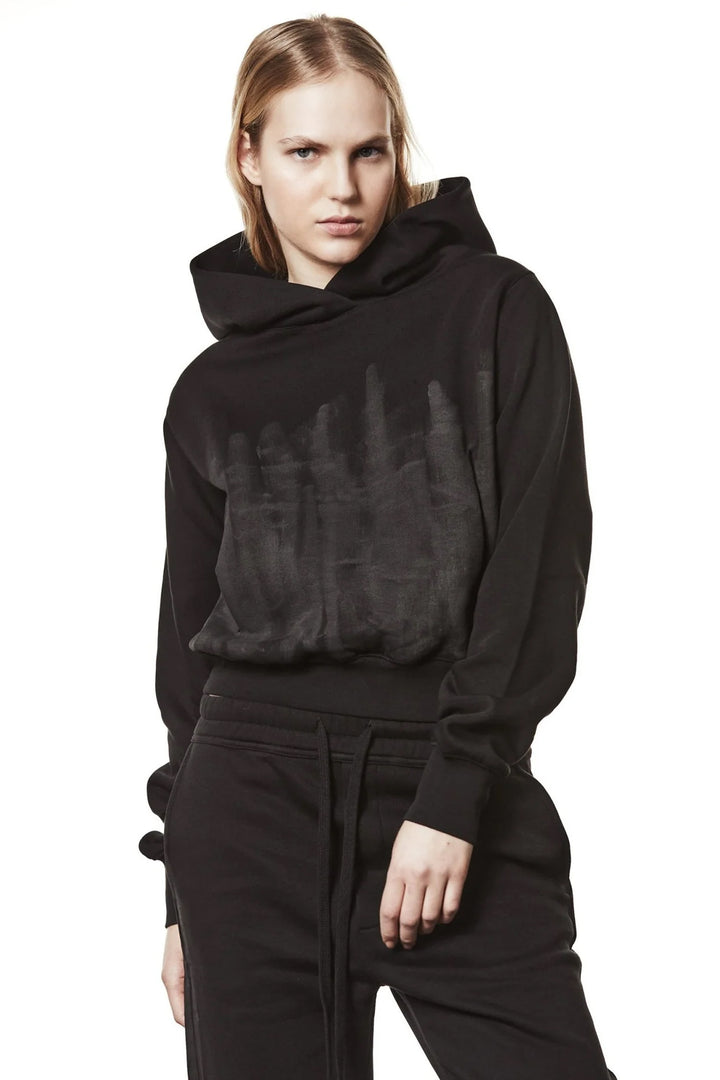 Thom Krom Paint Pullover - Black