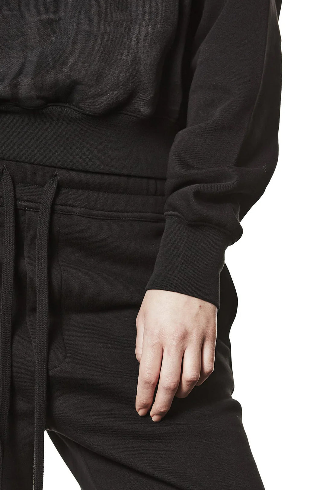 Thom Krom Paint Pullover - Black