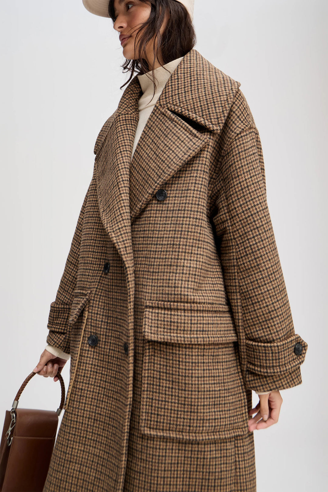 Munthe Libasto Coat - Camel