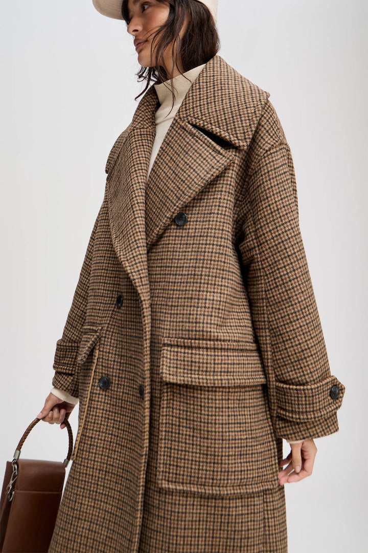 Munthe Libasto Coat - Camel