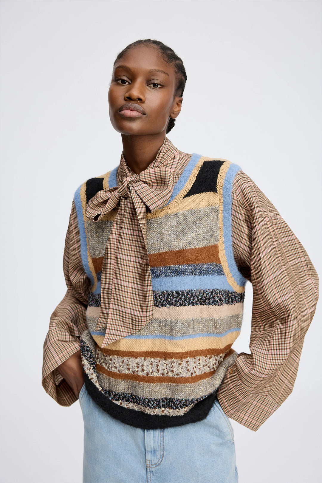 Munthe Lytti Vest - Print