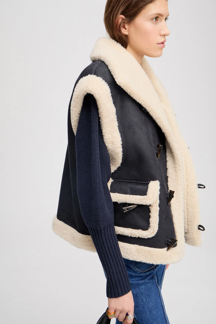 Munthe Lurple Vest - Black