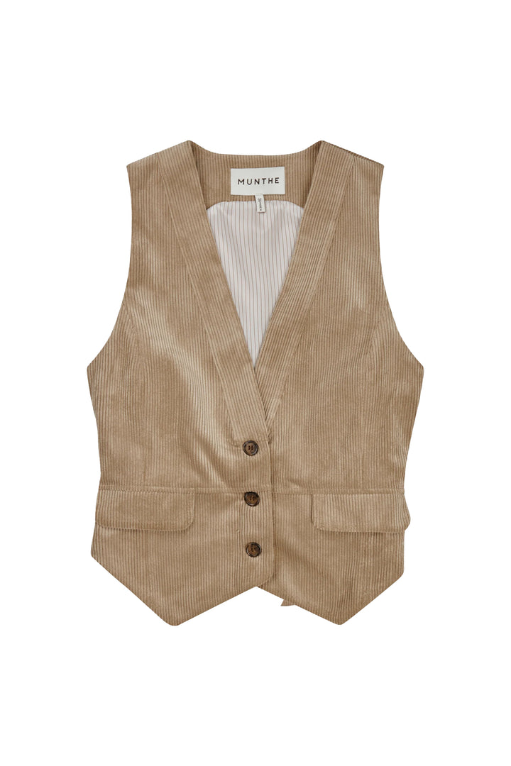 Munthe Lillian Vest - Latte