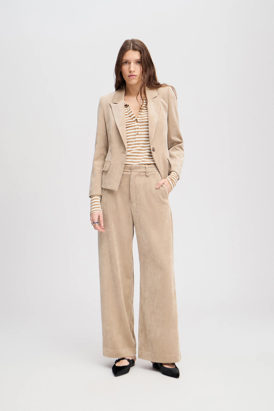 Munthe Lelouis Pant - Latte