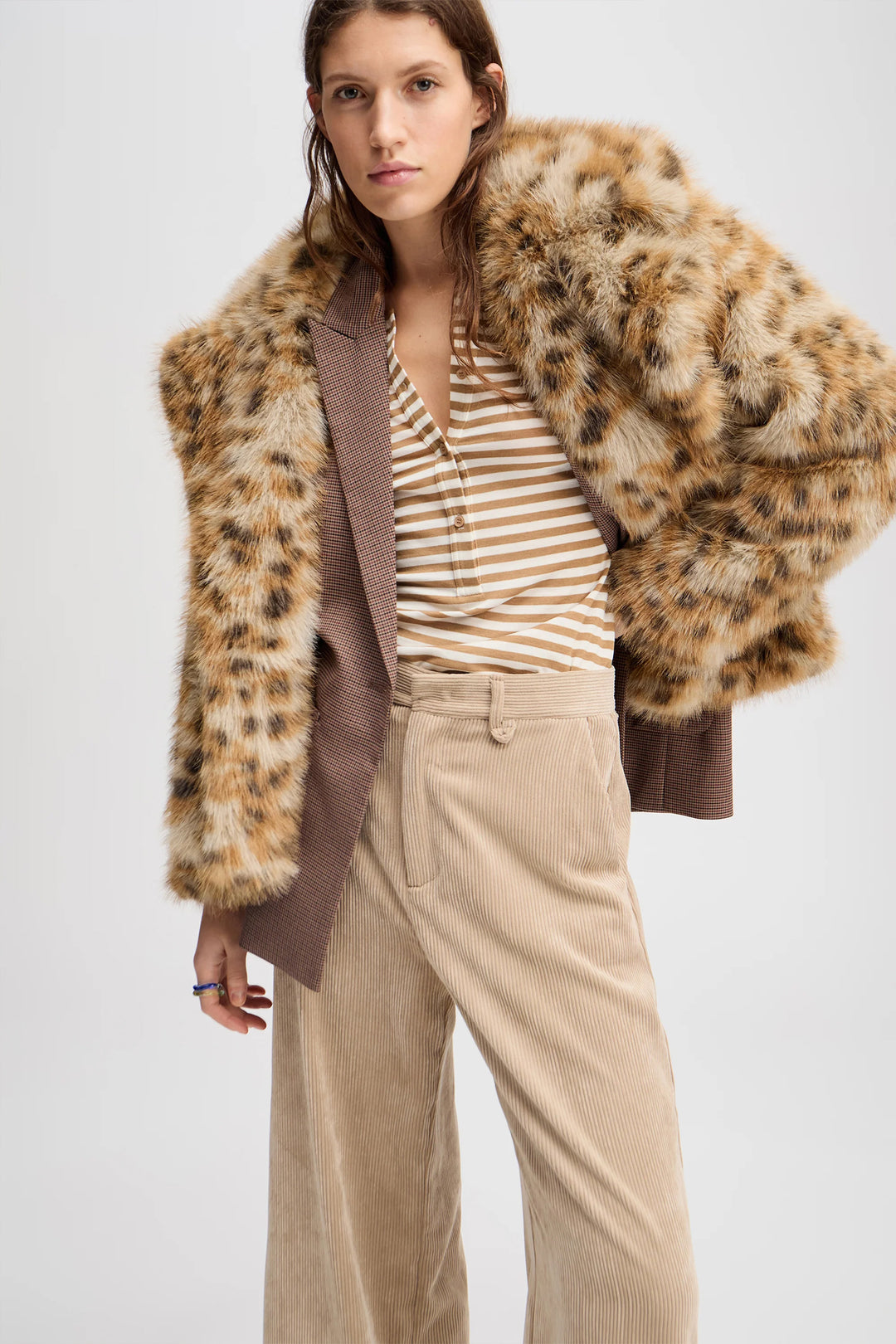 Munthe Lelouis Pant - Latte