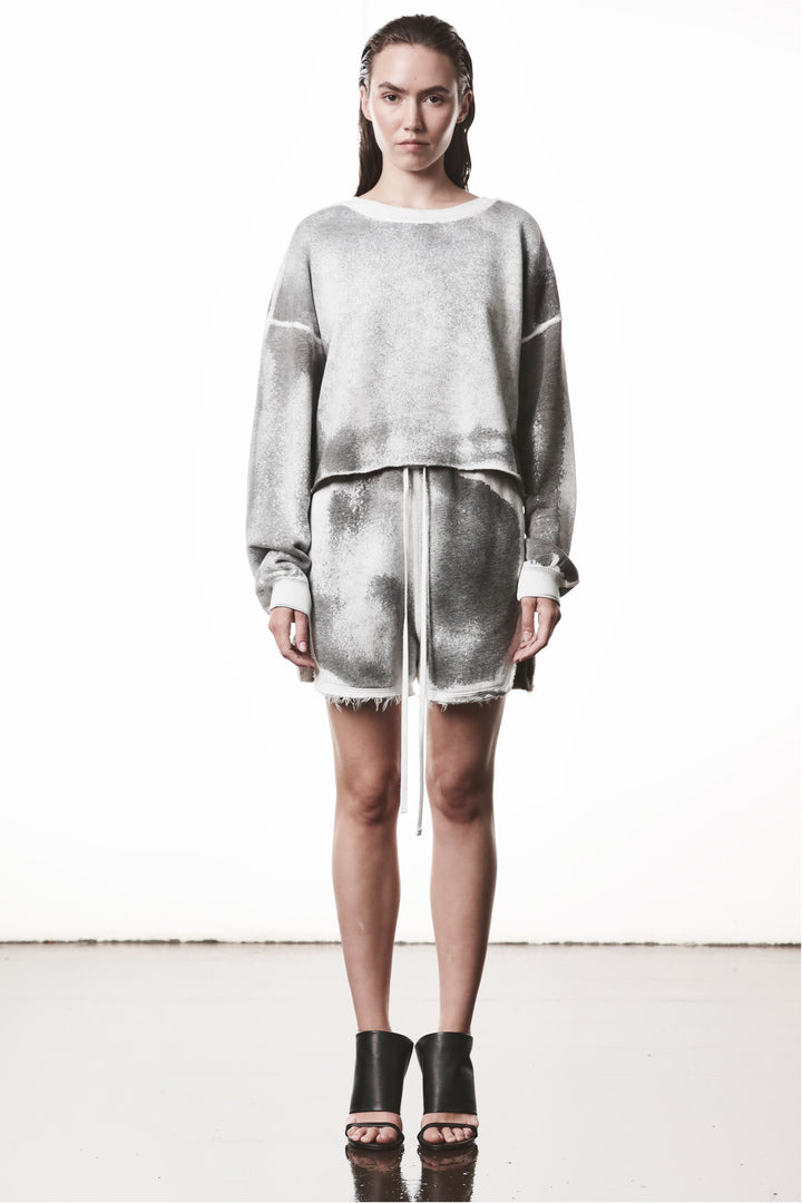 Thom Krom Spray Sweatshirt - Grey