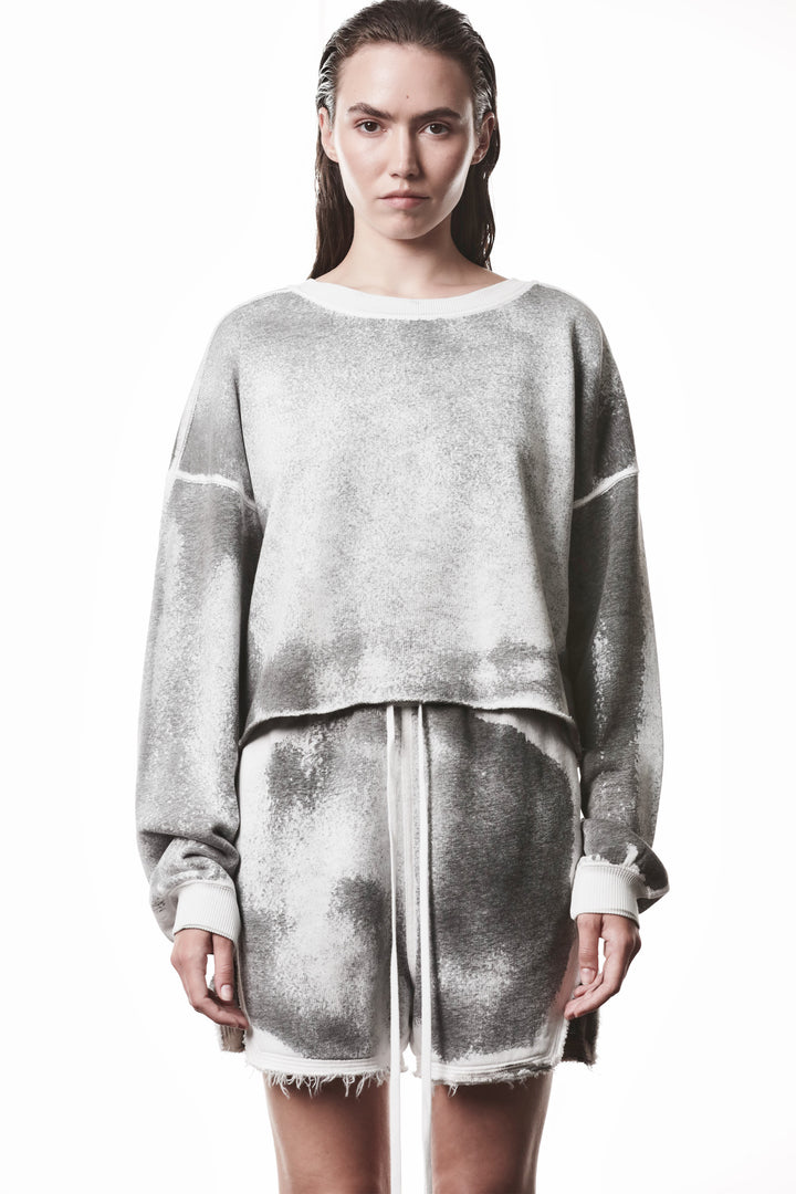 Thom Krom Spray Sweatshirt - Grey