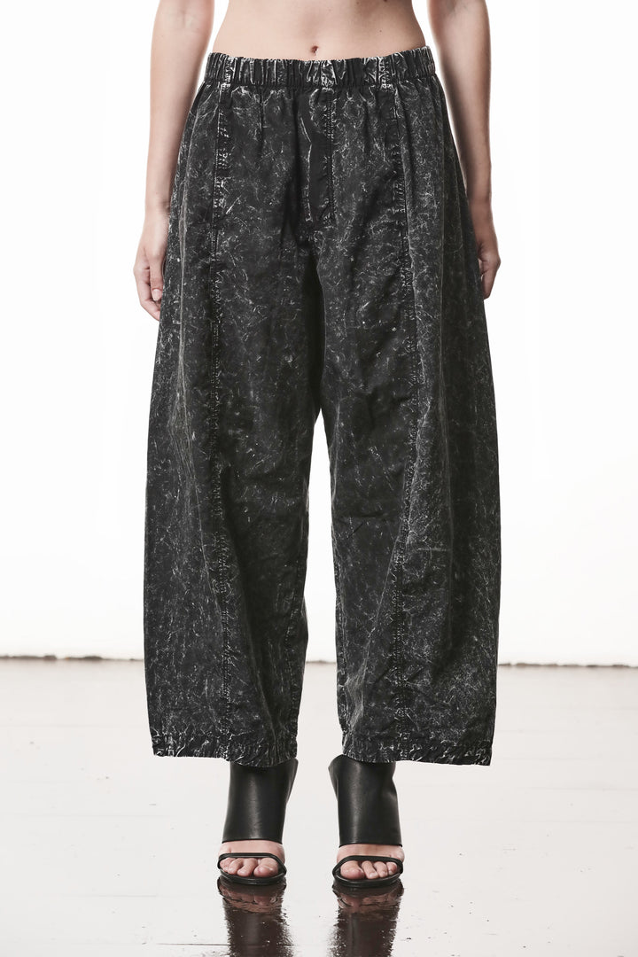 Thom Krom Marble Trouser - Black Marble