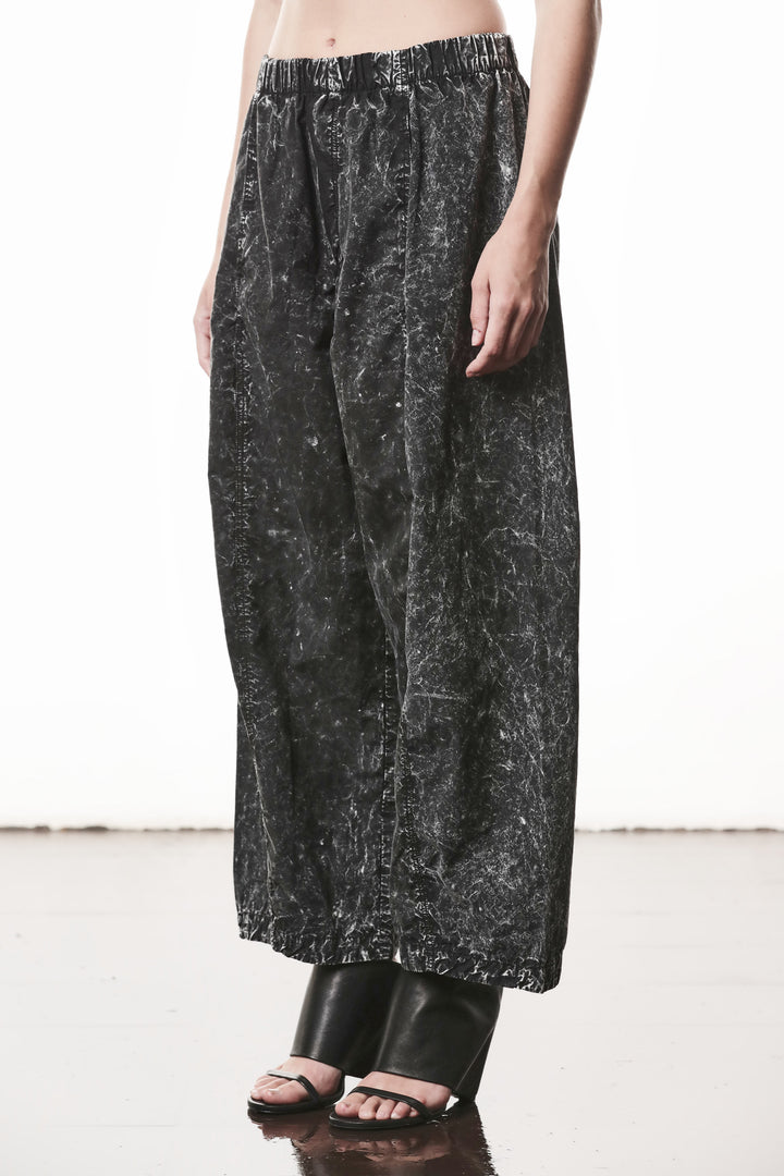 Thom Krom Marble Trouser - Black Marble