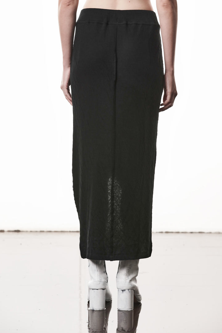 Thom Krom Crushed Skirt - Black