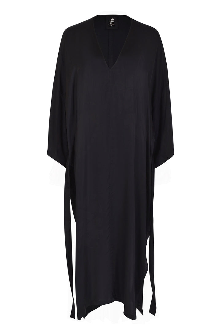 Thom Krom Relaxed Sateen Dress - Black