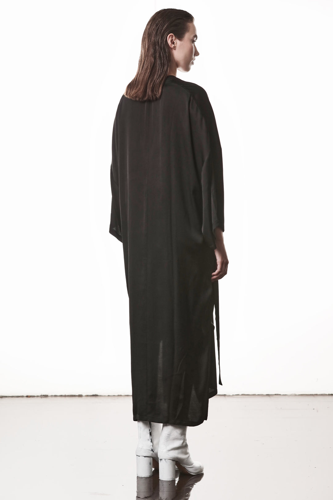 Thom Krom Relaxed Sateen Dress - Black