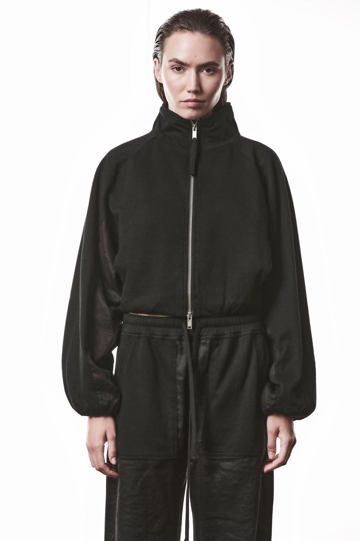 Thom Krom Sweat Jacket - Black